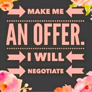 Make me an offer! Cleaning inventory all month!